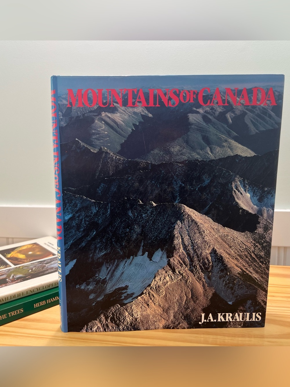 Vintage “Mountains of Canada” Coffee Table Book